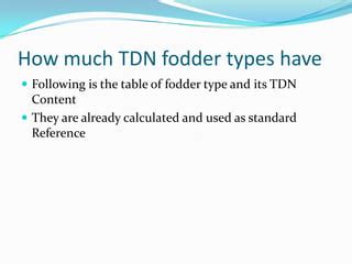 what is tdn.